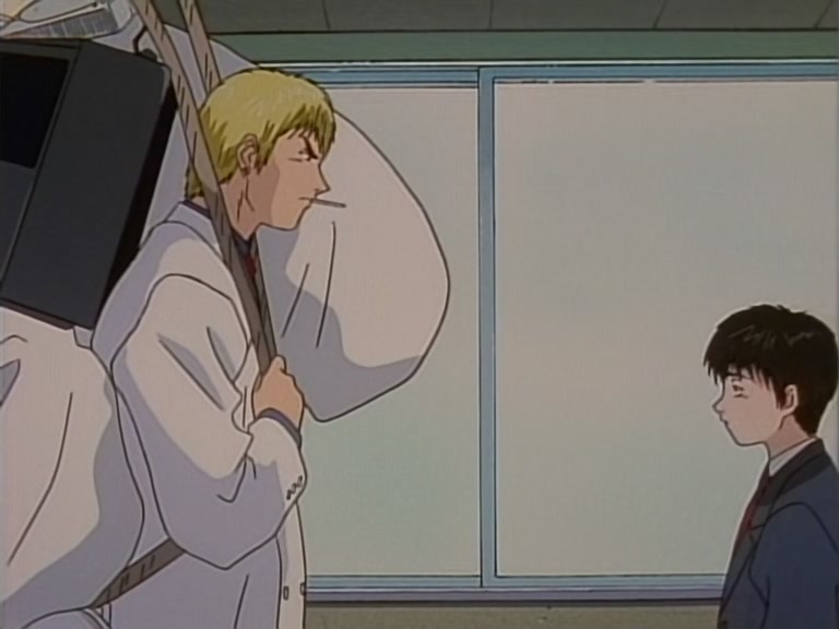 Great Teacher Onizuka Ep 3: Late Night Roof Diving @ 03:32