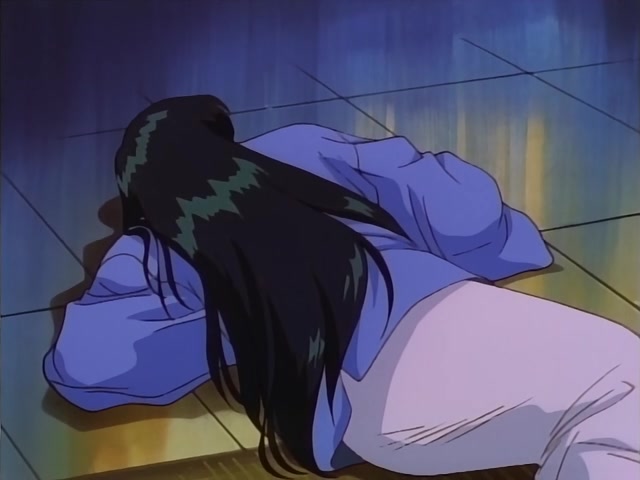 Rurouni Kenshin Ep 10: Aoshi: Someone so Beautiful it's Frightening @ 04:42