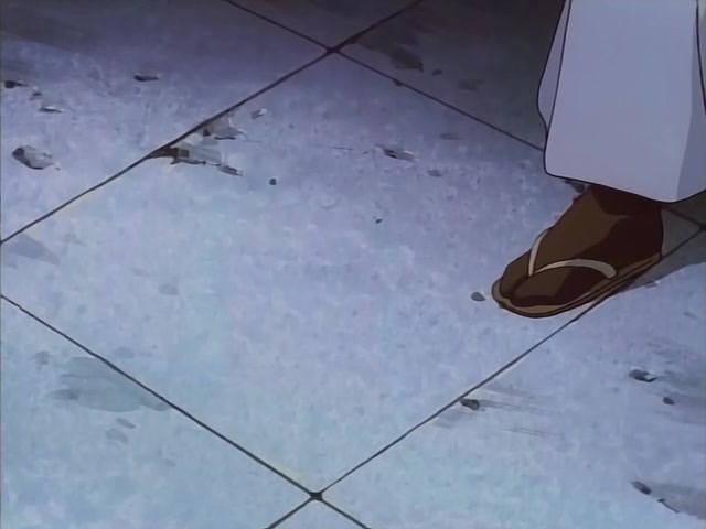Rurouni Kenshin Ep 10: Aoshi: Someone so Beautiful it's Frightening @ 07:46